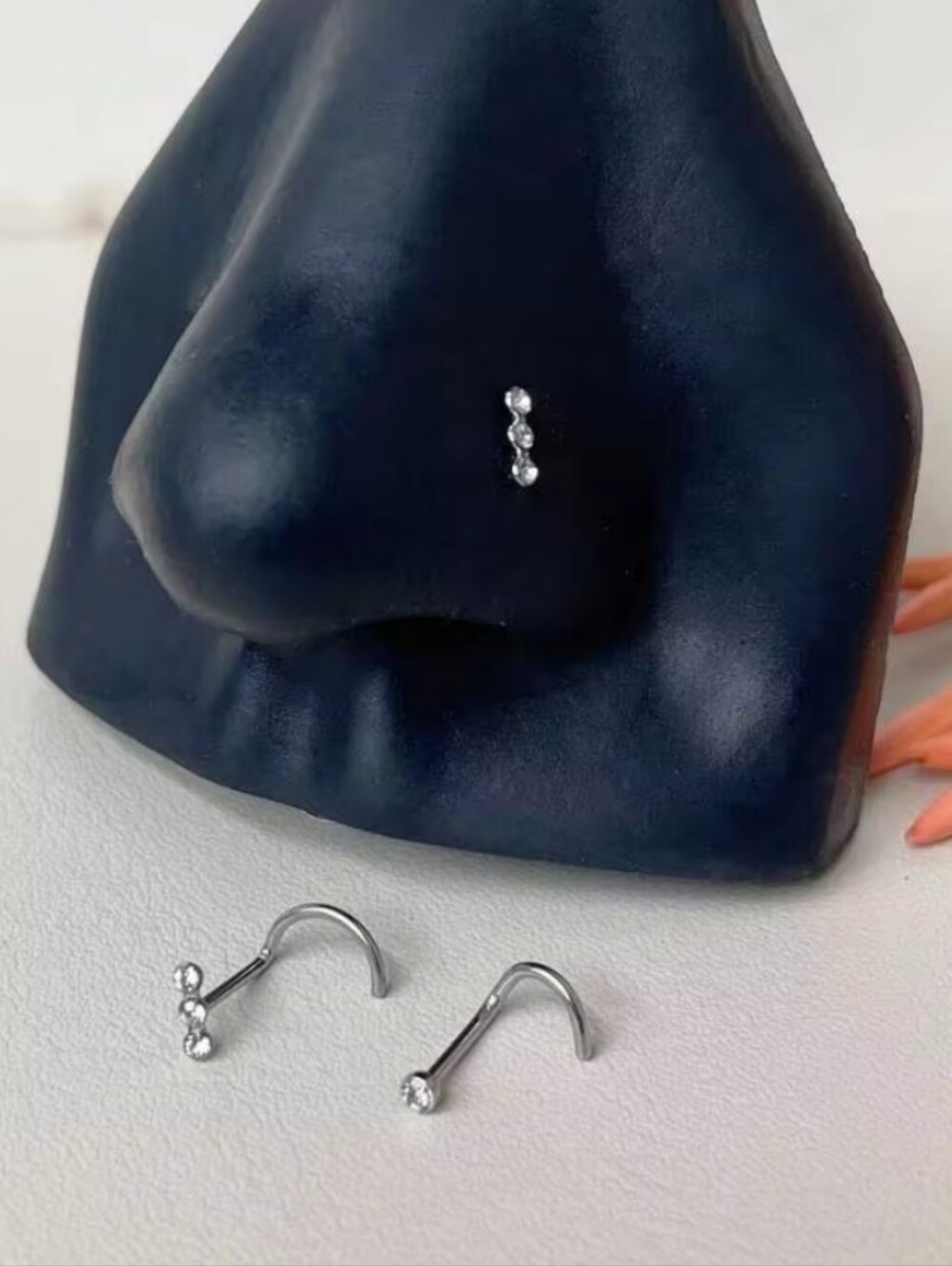 Nose Stud Set - Silver